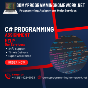 C# Programming Assignment Help
